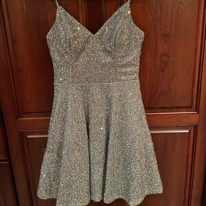 City Studios Juniors Women’s Party Mini Fit & Flare